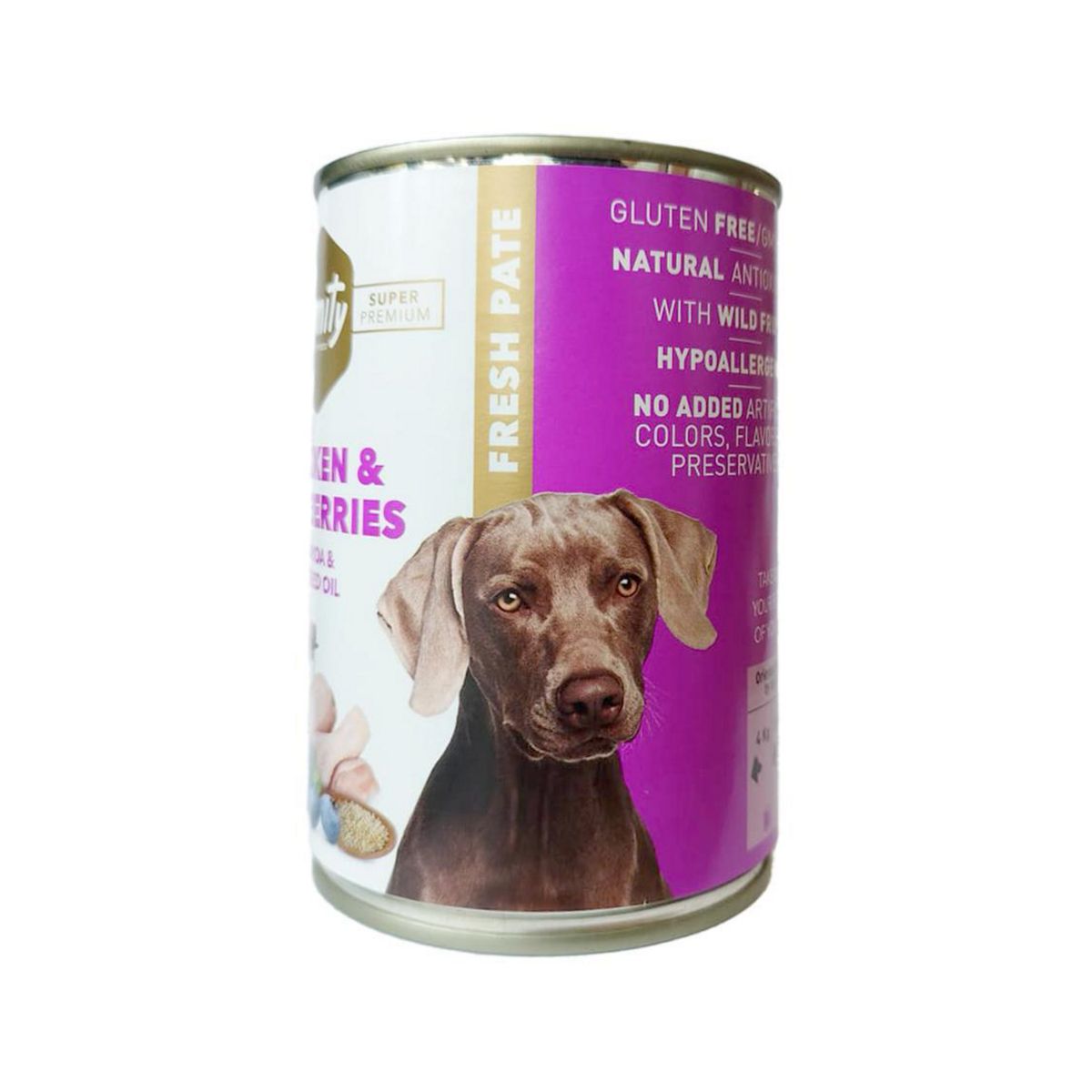 AMITY - Alimento húmedo para Perro Adulto Pollo-atún 0.4 kg