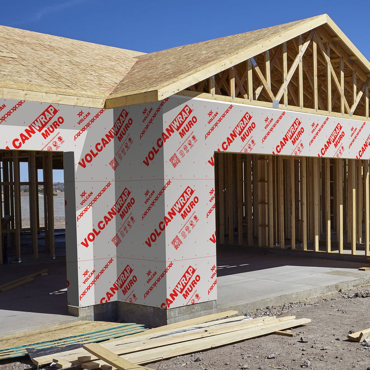 VOLCAN - Volcanwrap Muro 75 m2