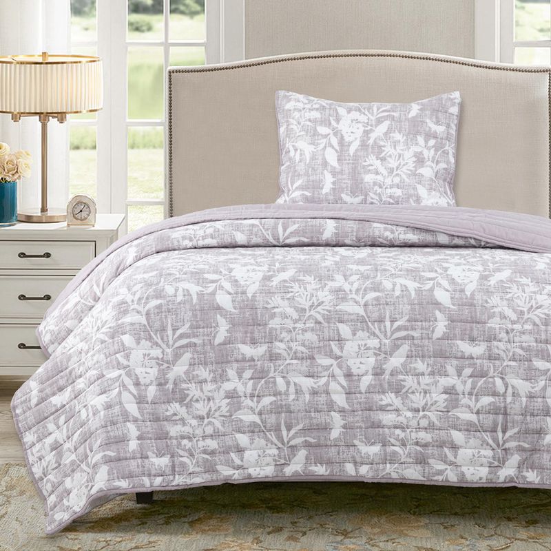 DIB - Quilt Flores Gris