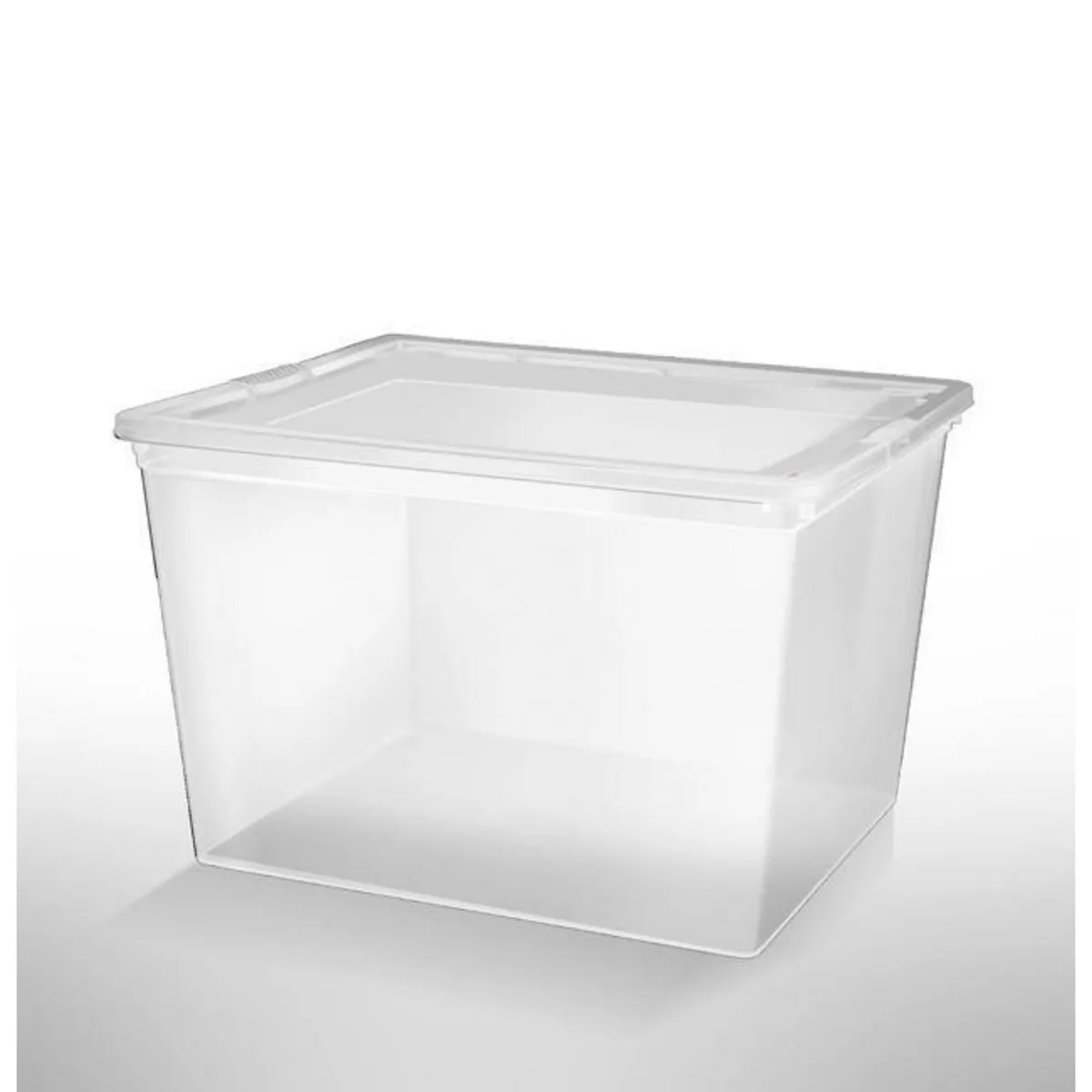 CASA BONITA - Caja 35x27x42 cm 30 l Transparente