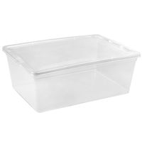 Caja 26x13x34 cm 10.3 l Transparente