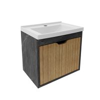 Mueble Baño Mármol Lunar/Almendra 44.6x38.4x30.3 cm