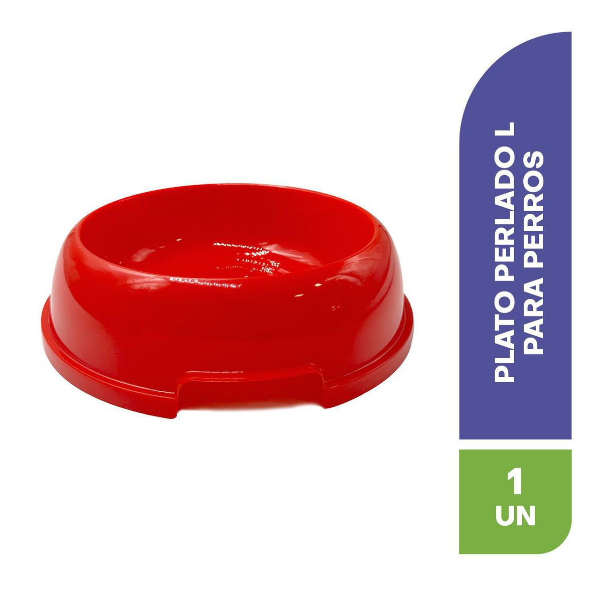 PETIZOOS - Plato para perros perlado tamaño L