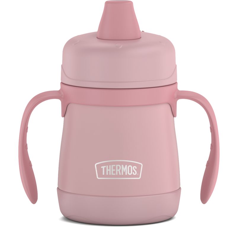 THERMOS - Botella acero inoxidable asas kids 210 ml pink