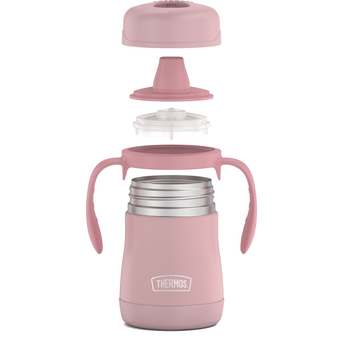 THERMOS - Botella Acero inoxidable 210 ml Rosa