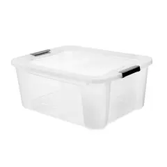 JUST HOME COLLECTION - Caja 46.4x23.4x59.7 cm 46 l Transparente