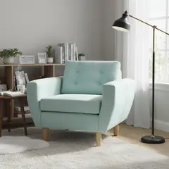 BODEVIR - Sillón 1 cuerpo BOTE 1C 95x80x83 cm Verde
