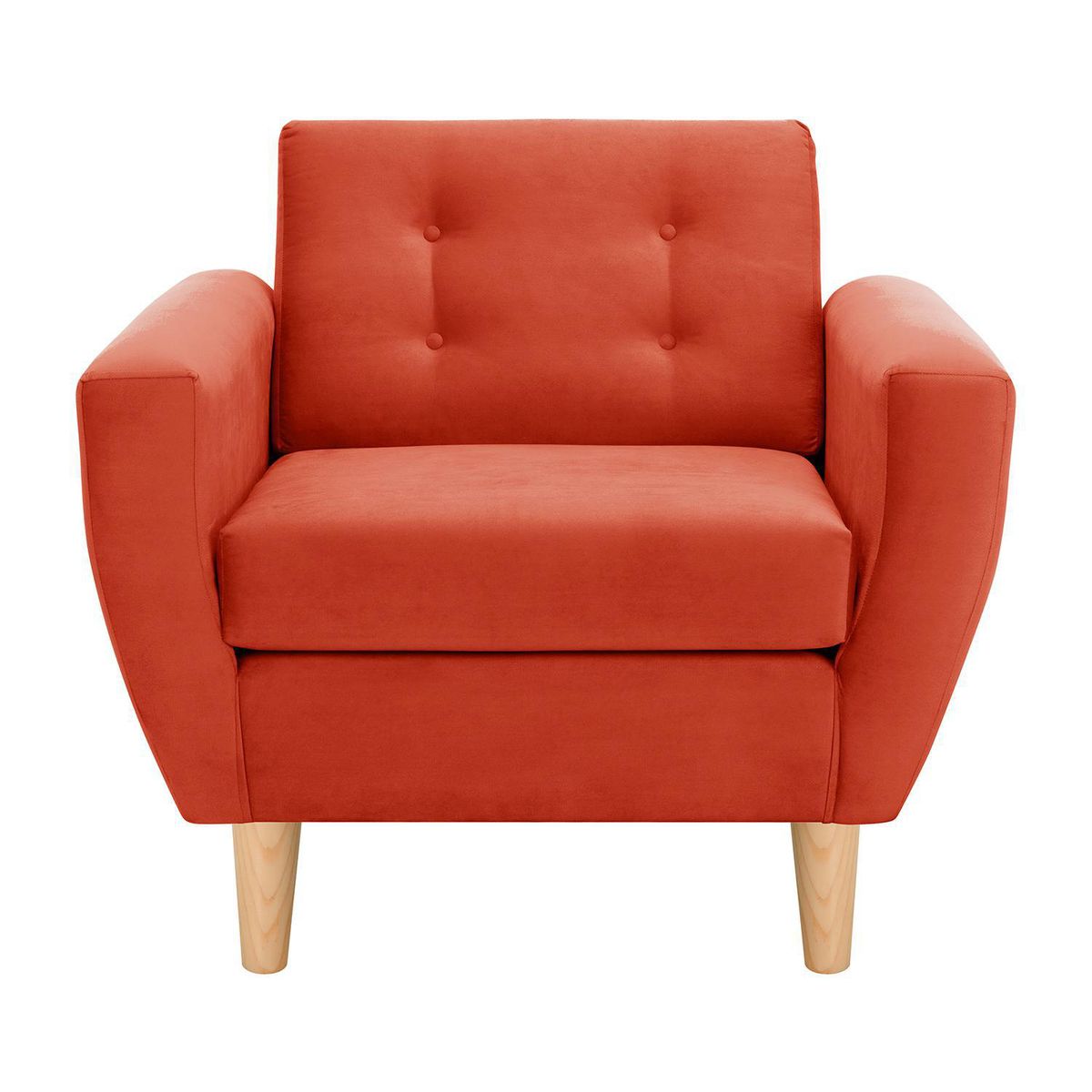 BODEVIR - Sillón 1 cuerpo BOTE 1C 95x80x83 cm Naranja