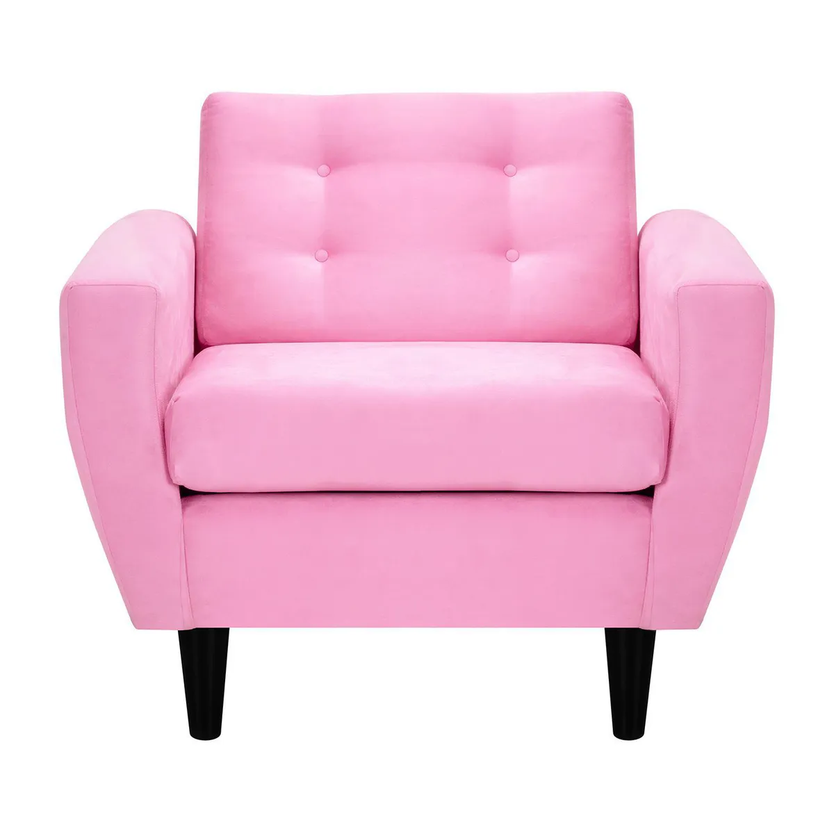 BODEVIR - Set de 2 sillones 1 cuerpo BOTE 1C 95x80x83 cm Rosado