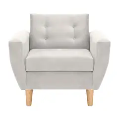 BODEVIR - Sillón 1 cuerpo BOTE 1C 95x80x83 cm Crudo