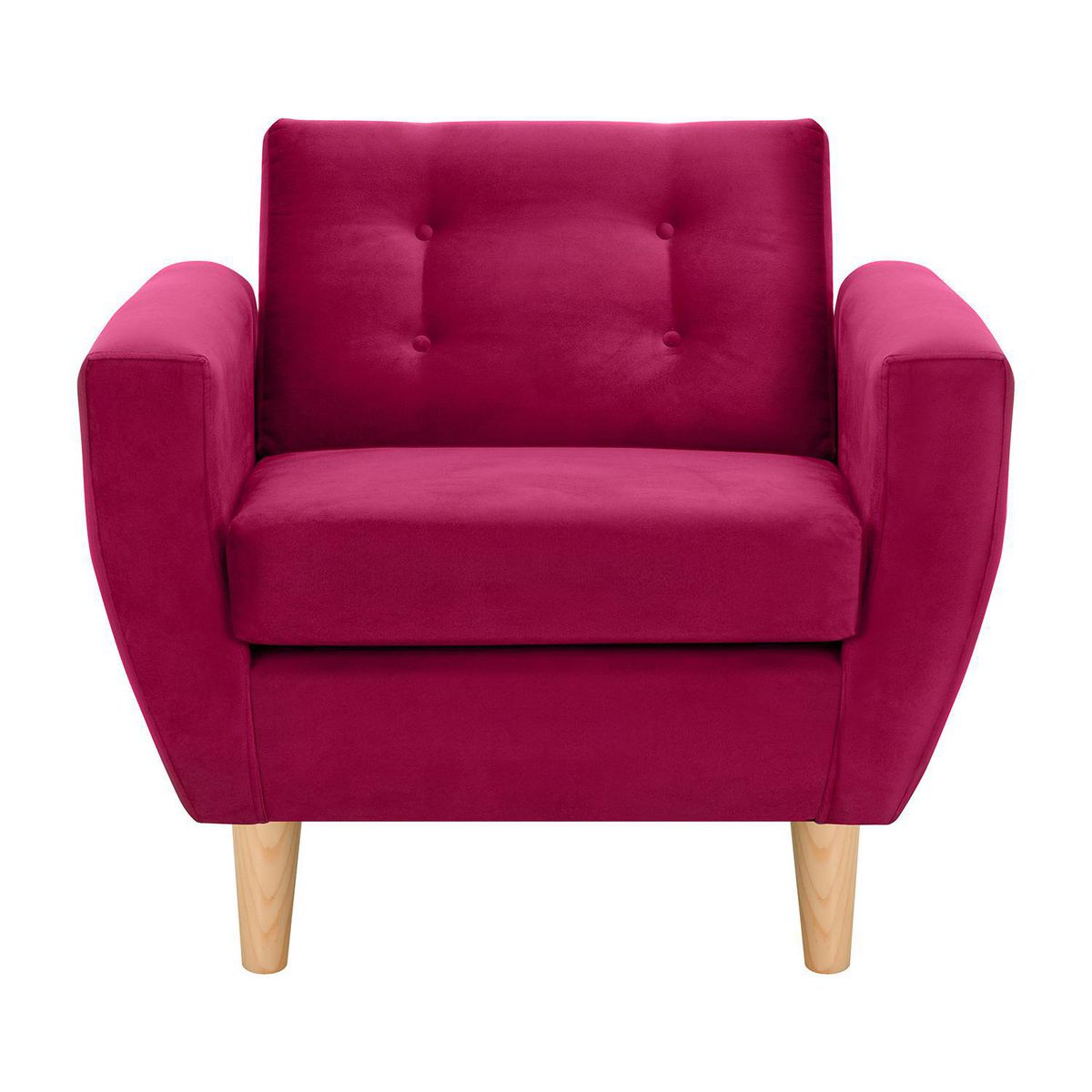 BODEVIR - Sillón 1 cuerpo BOTE 1C 95x80x83 cm Burdeo