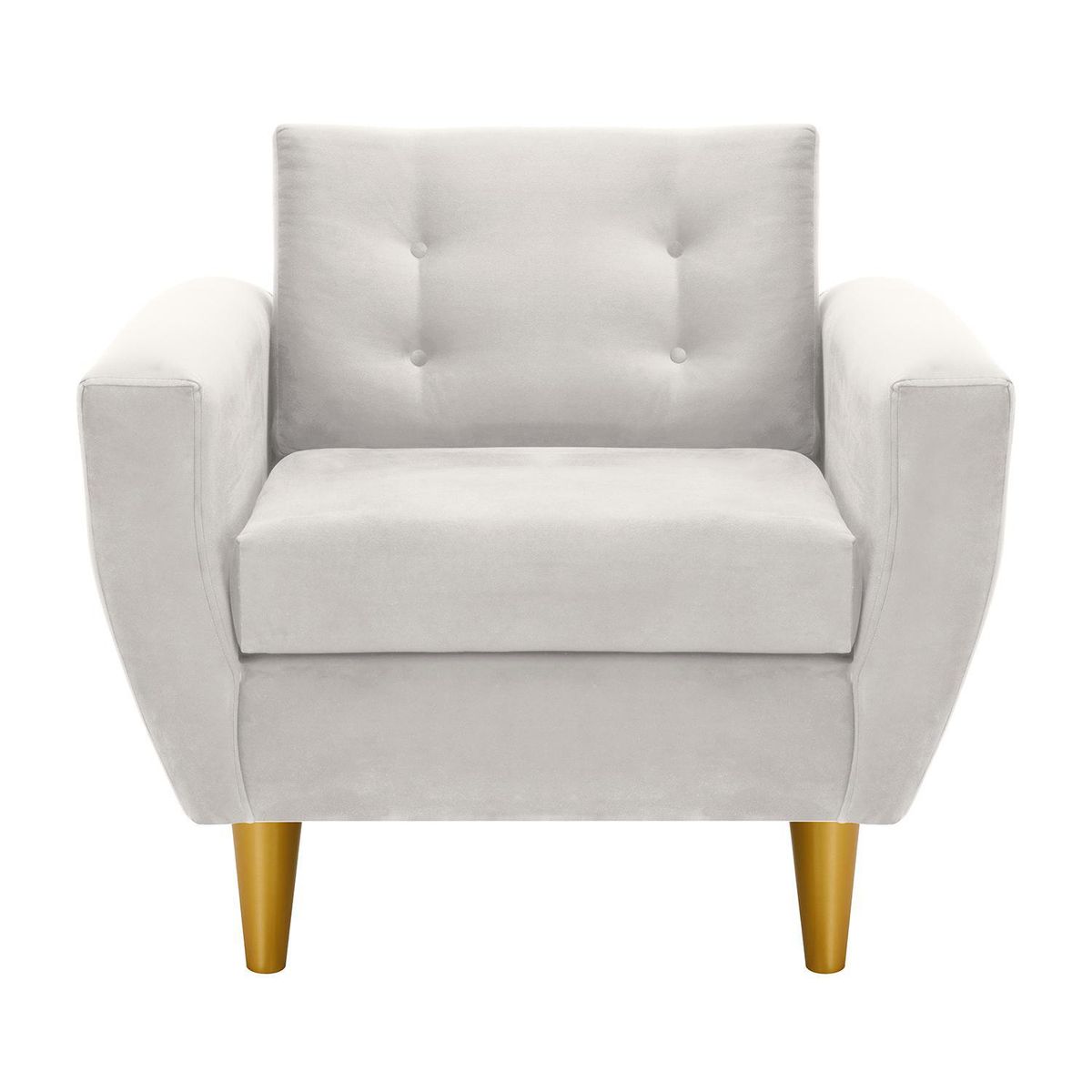 BODEVIR - Set de 2 sillones 1 cuerpo BOTE 1C 95x80x83 cm Crudo