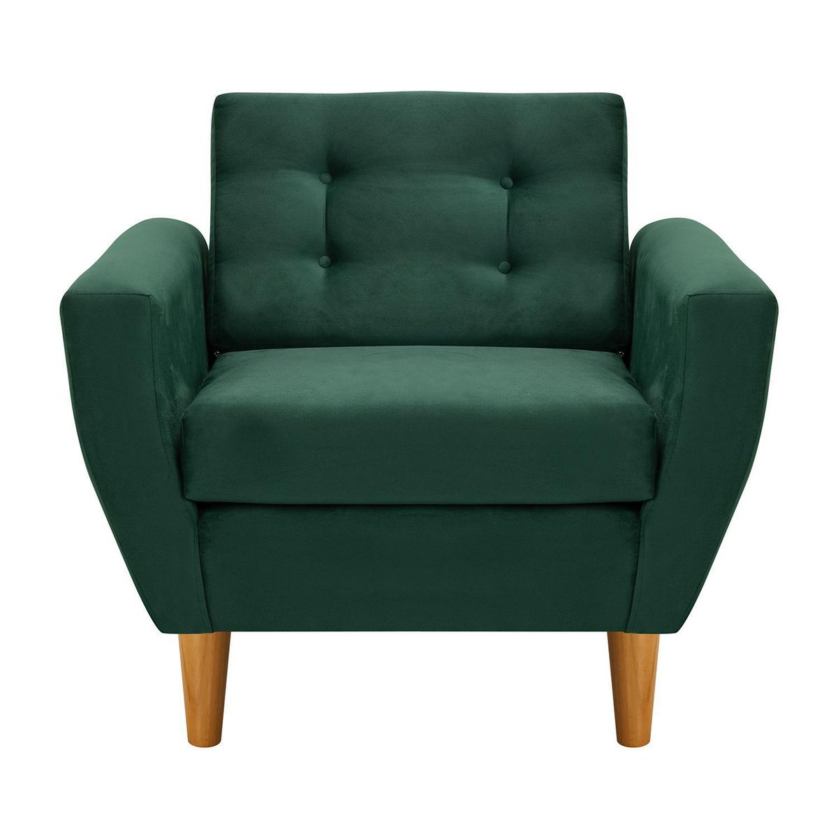 BODEVIR - Sillón 1 cuerpo BOTE 1C 95x80x83 cm Verde Botella