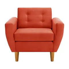 BODEVIR - Sillón 1 cuerpo BOTE 1C 95x80x83 cm Naranja