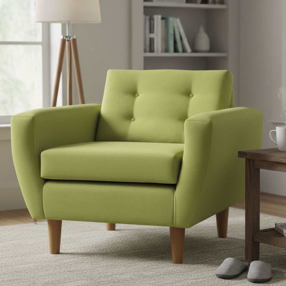 BODEVIR - Sillón 1 cuerpo BOTE 1C 95x80x83 cm Pistacho