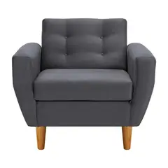 BODEVIR - Sillón 1 cuerpo BOTE 1C 95x80x83 cm Gris