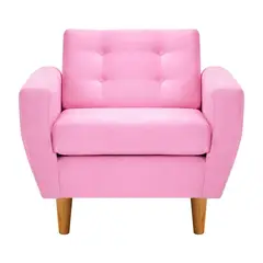 BODEVIR - Sillón 1 cuerpo BOTE 1C 95x80x83 cm Rosado