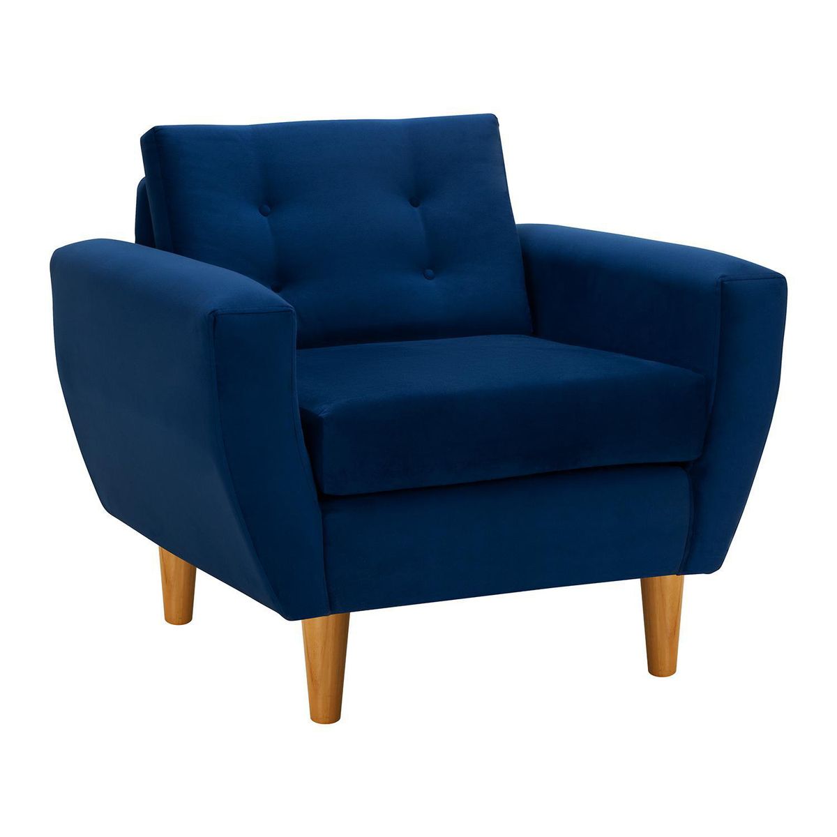 BODEVIR - Sillón 1 cuerpo BOTE 1C 95x80x83 cm Azul Marino