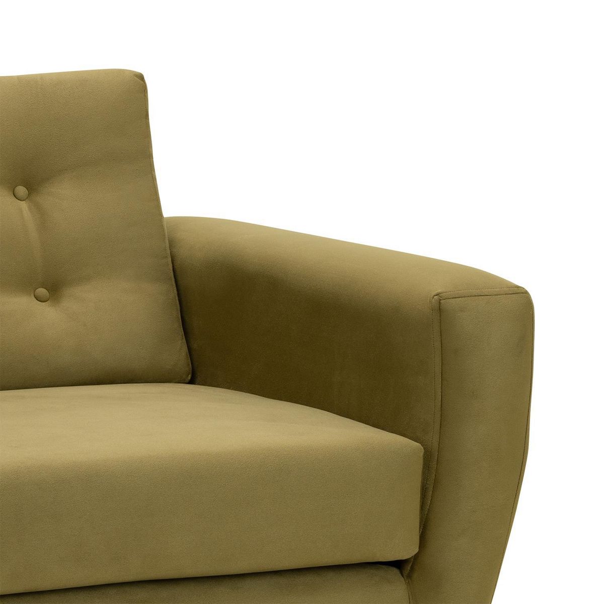 BODEVIR - Sillón 1 cuerpo BOTE 1C 95x80x83 cm Verde Musgo