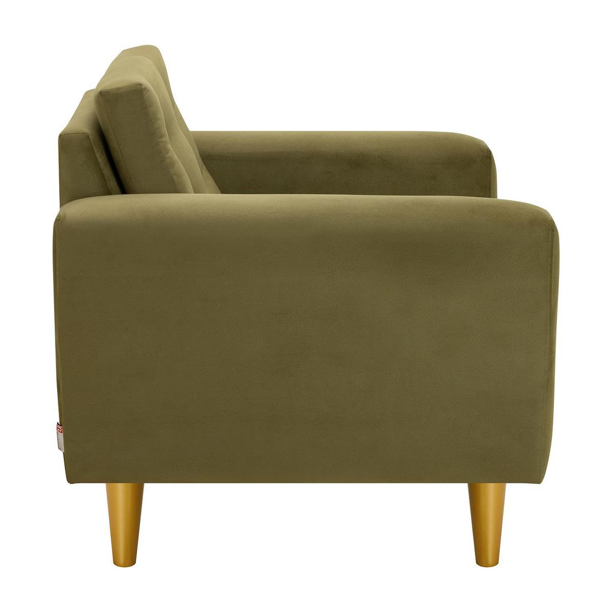 BODEVIR - Set de 2 sillones 1 cuerpo BOTE 1C 95x80x83 cm Verde Musgo