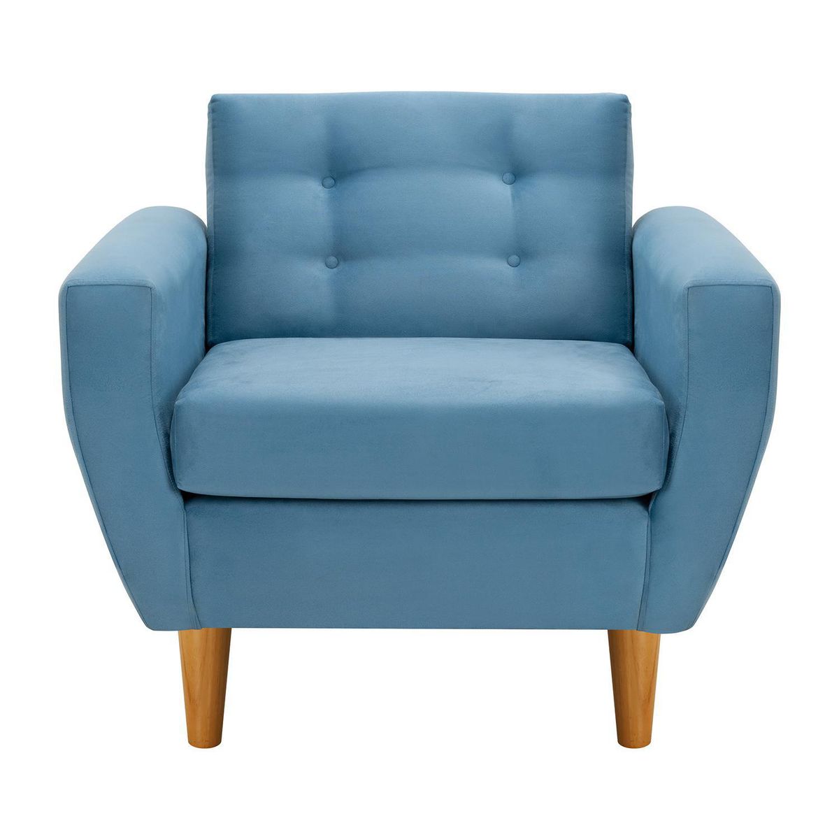 BODEVIR - Sillón 1 cuerpo BOTE 1C 95x80x83 cm Azul Petroleo