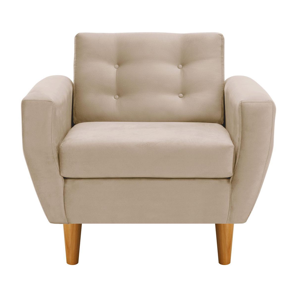 BODEVIR - Sillón 1 cuerpo BOTE 1C 95x80x83 cm Beige
