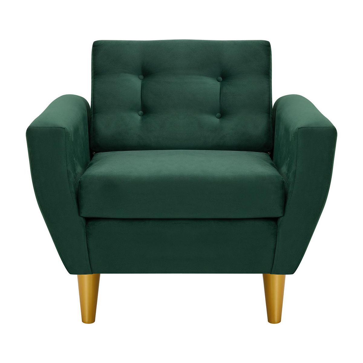 BODEVIR - Sillón 1 cuerpo BOTE 1C 95x80x83 cm Verde Botella
