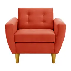 BODEVIR - Sillón 1 cuerpo BOTE 1C 95x80x83 cm Naranja