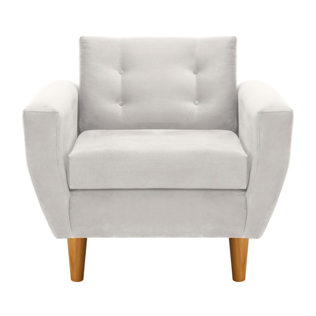 BODEVIR - Set de 2 sillones 1 cuerpo BOTE 1C 95x80x83 cm Crudo