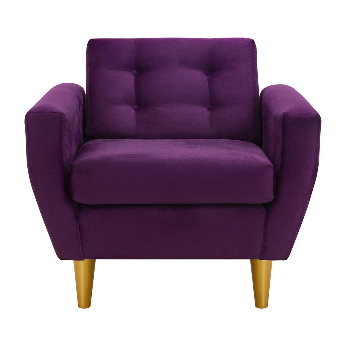 BODEVIR - Sillón 1 cuerpo BOTE 1C 95x80x83 cm Morado