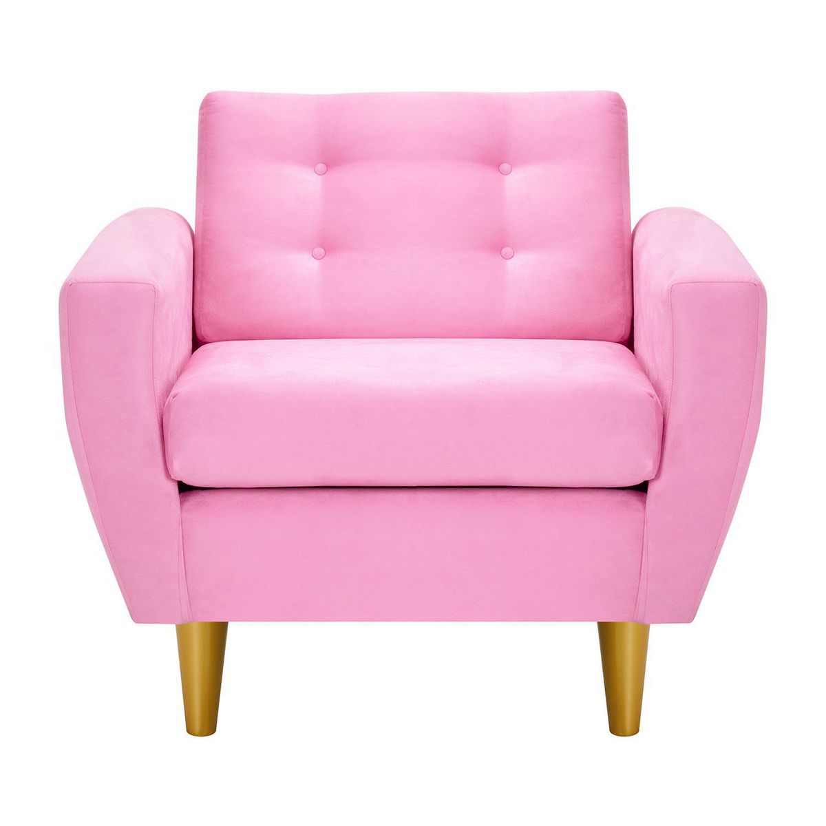 BODEVIR - Sillón 1 cuerpo BOTE 1C 95x80x83 cm Rosado