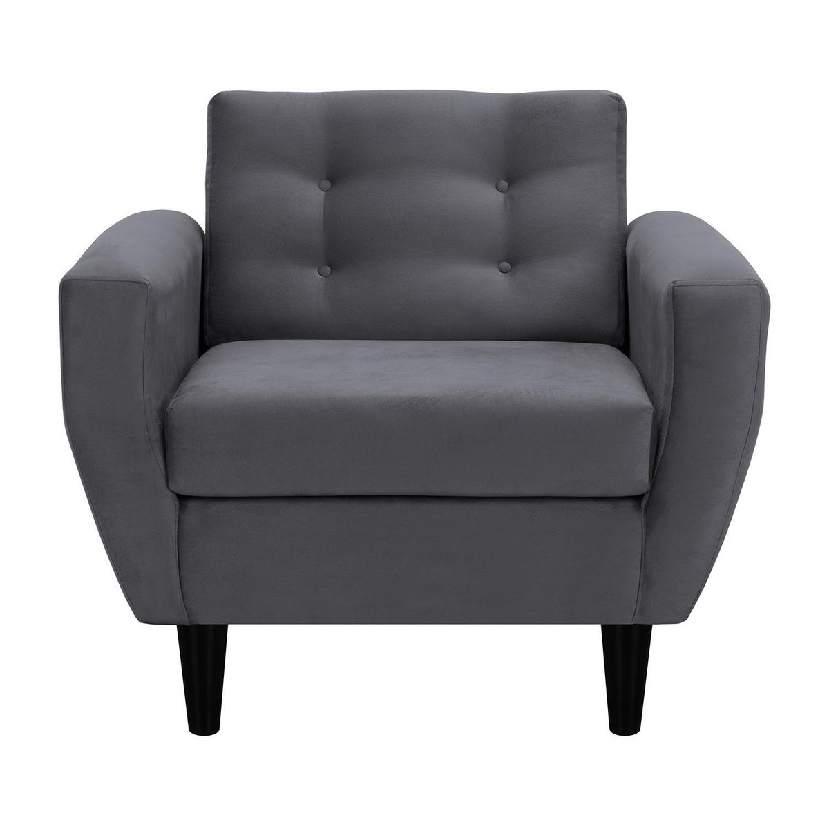 BODEVIR - Sillón 1 cuerpo BOTE 1C 95x80x83 cm Gris