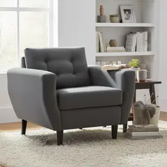 BODEVIR - Sillón 1 cuerpo BOTE 1C 95x80x83 cm Gris