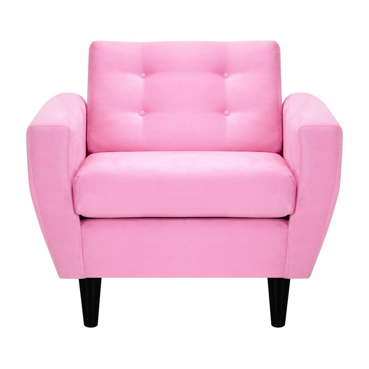 BODEVIR - Sillón 1 cuerpo BOTE 1C 95x80x83 cm Rosado
