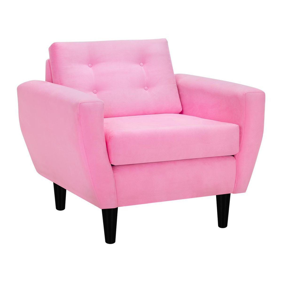 BODEVIR - Sillón 1 cuerpo BOTE 1C 95x80x83 cm Rosado