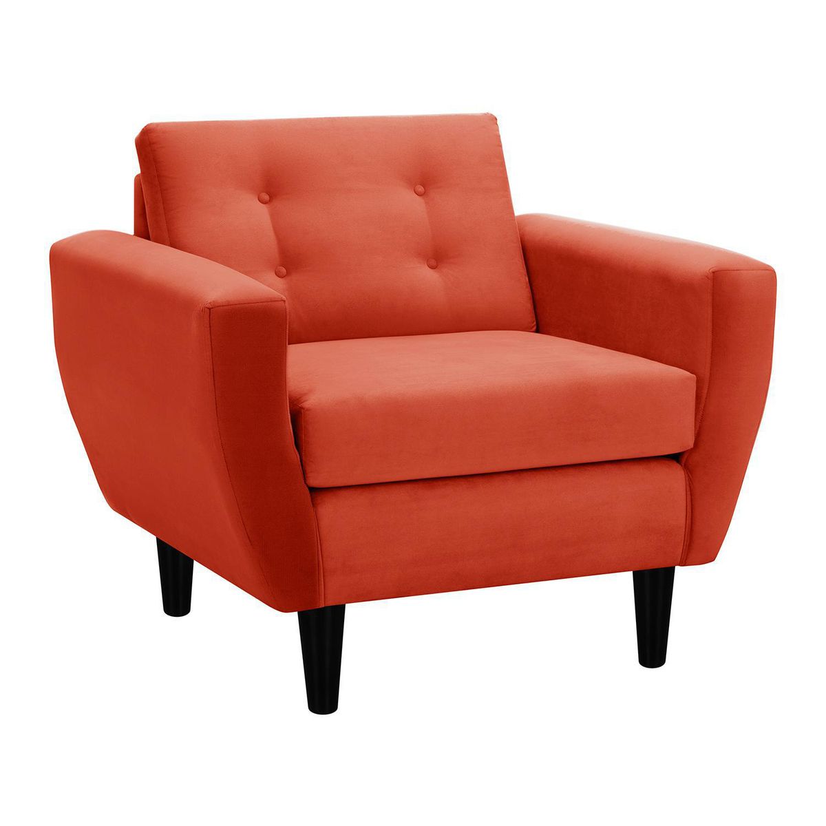 BODEVIR - Sillón 1 cuerpo BOTE 1C 95x80x83 cm Naranja