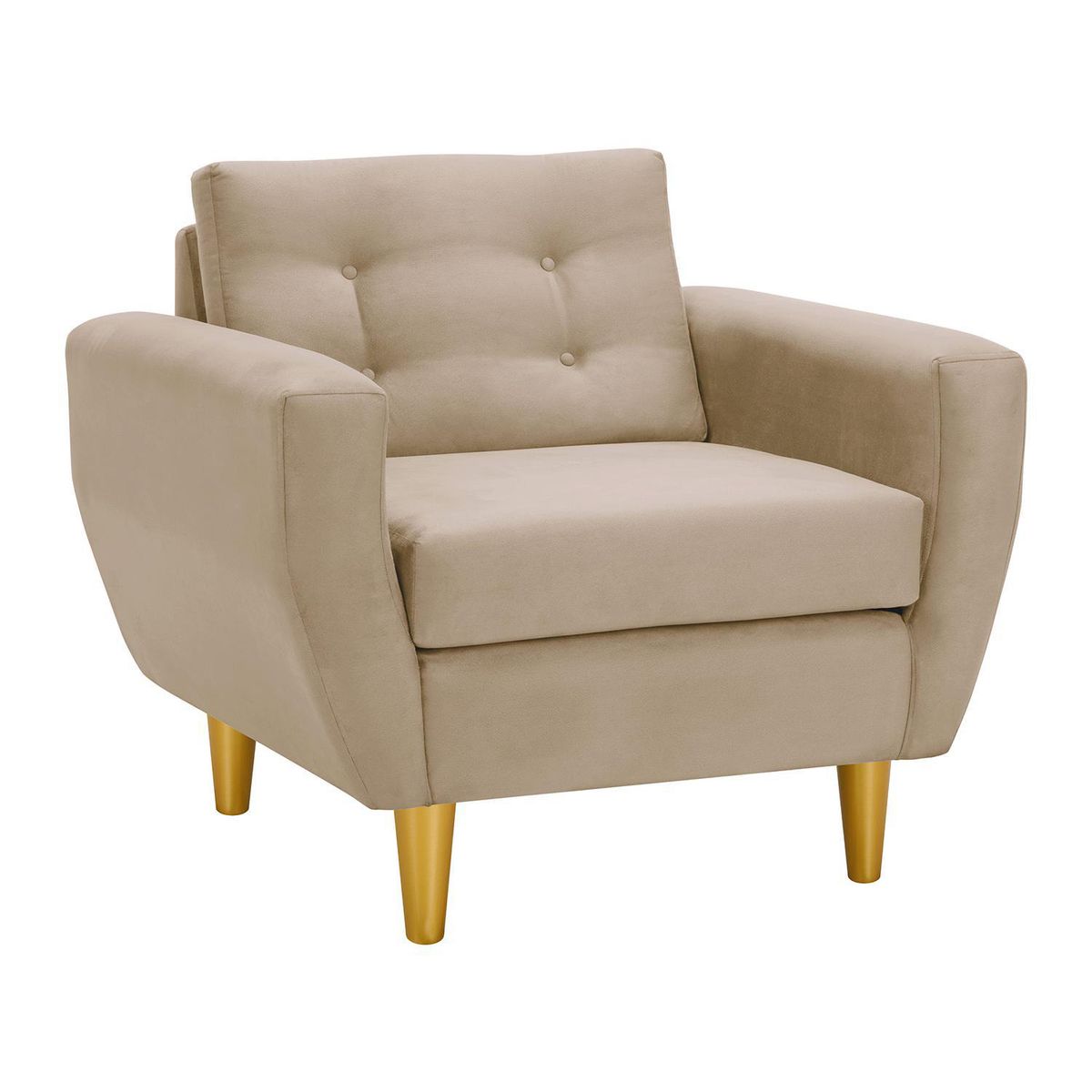 BODEVIR - Sillón 1 cuerpo BOTE 1C 95x80x83 cm Beige