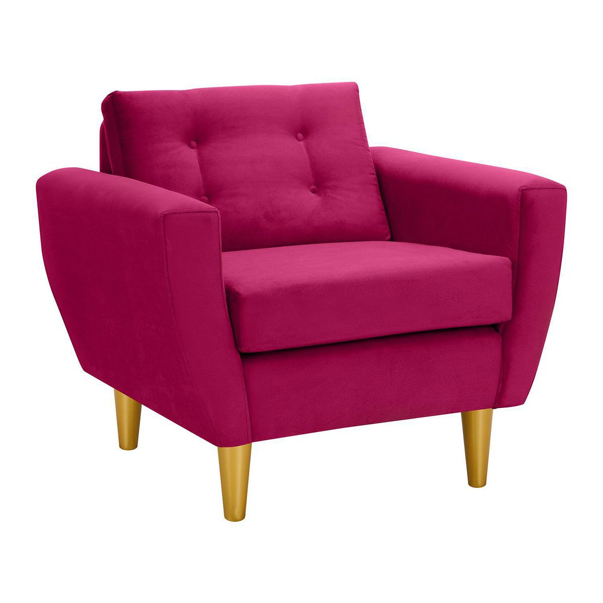 BODEVIR - Sillón 1 cuerpo BOTE 1C 95x80x83 cm Burdeo