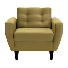 BODEVIR - Sillón 1 cuerpo BOTE 1C 95x80x83 cm Verde Musgo