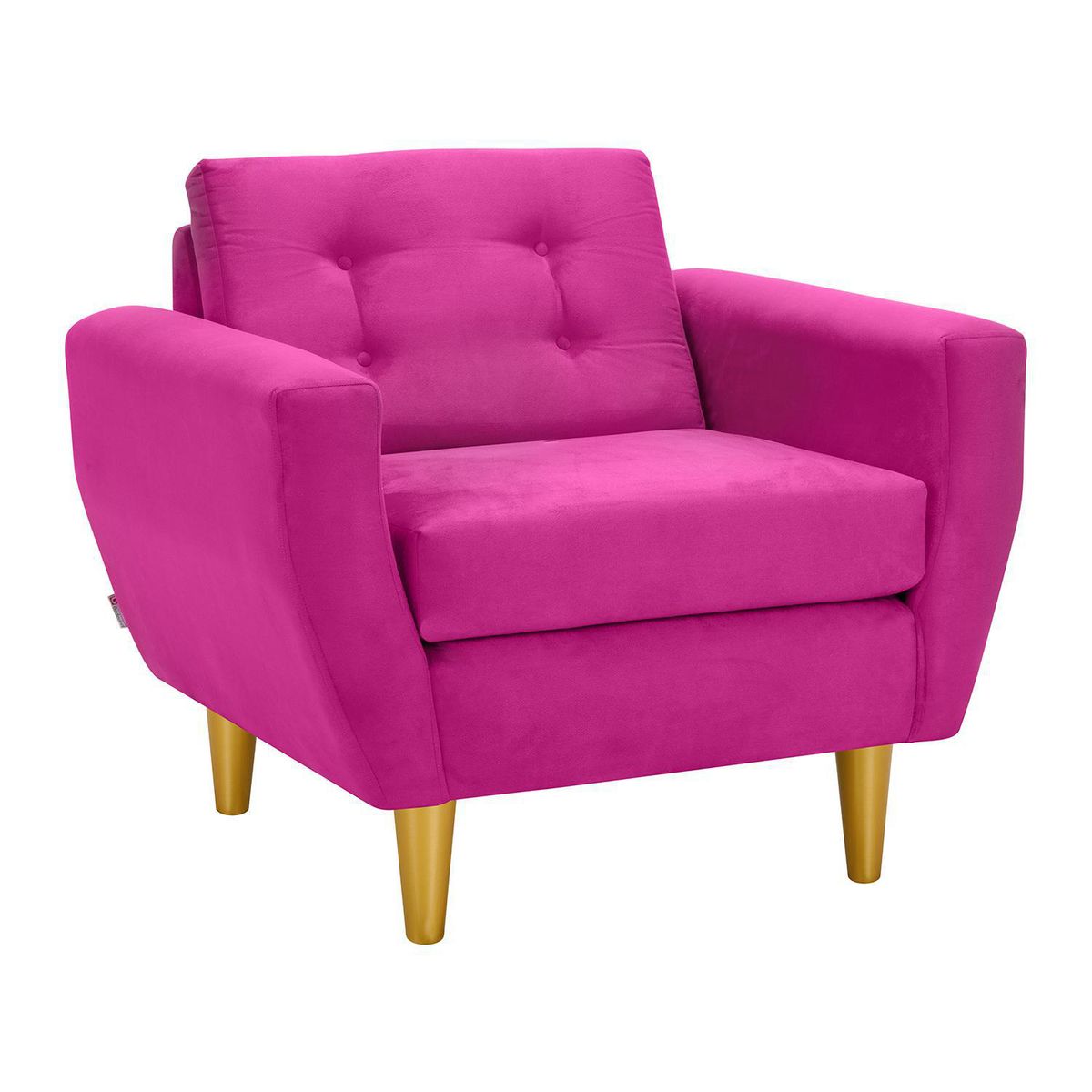 BODEVIR - Sillón 1 cuerpo BOTE 1C 95x80x83 cm Fucsia