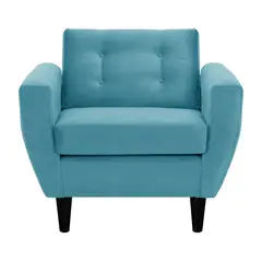 BODEVIR - Sillón 1 cuerpo BOTE 1C 95x80x83 cm Turquesa
