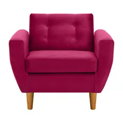 BODEVIR - Sillón 1 cuerpo BOTE 1C 95x80x83 cm Burdeo