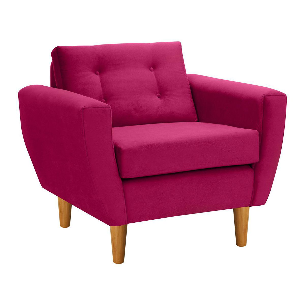 BODEVIR - Sillón 1 cuerpo BOTE 1C 95x80x83 cm Burdeo