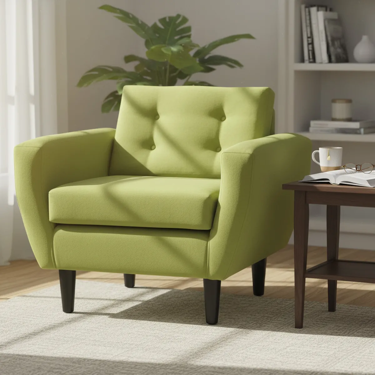 BODEVIR - Sillón 1 cuerpo BOTE 1C 95x80x83 cm Pistacho