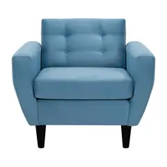BODEVIR - Sillón 1 cuerpo BOTE 1C 95x80x83 cm Azul Petroleo