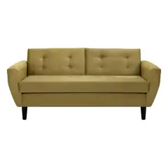 BODEVIR - Sofá 3 cuerpos BOTE 3C 185x80x83 cm Verde Musgo