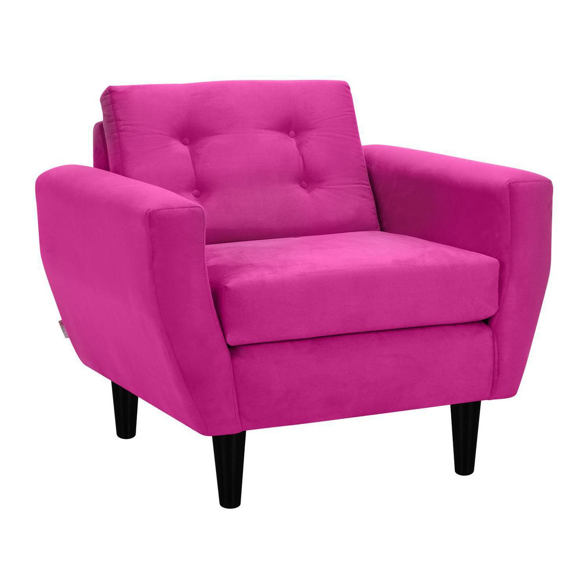BODEVIR - Sillón 1 cuerpo BOTE 1C 95x80x83 cm Fucsia