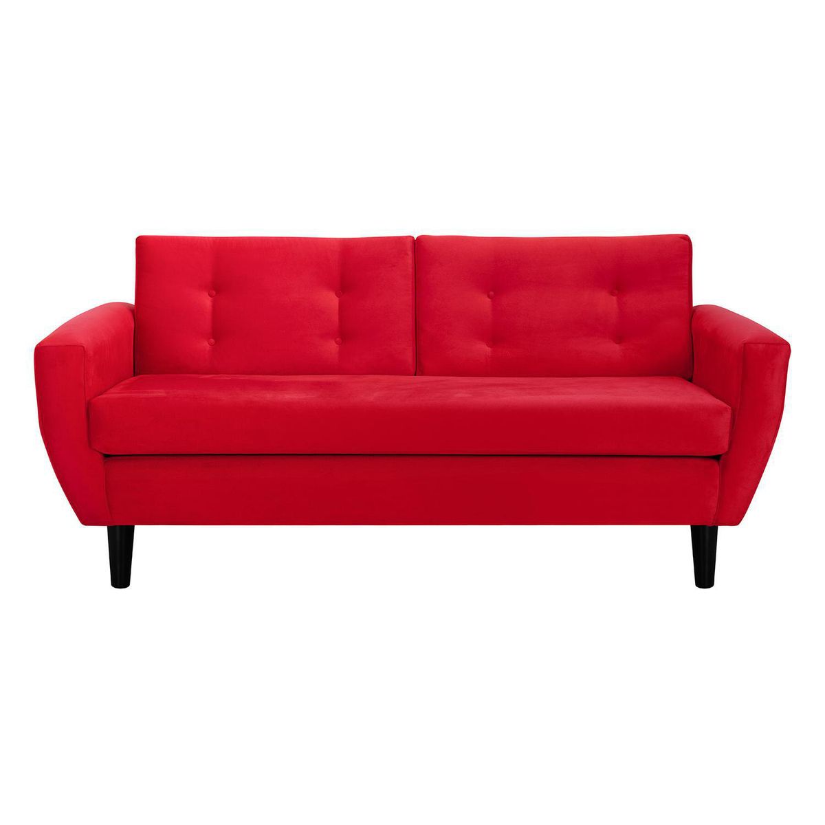 BODEVIR - Sofá 3 cuerpos BOTE 3C 185x80x83 cm Rojo