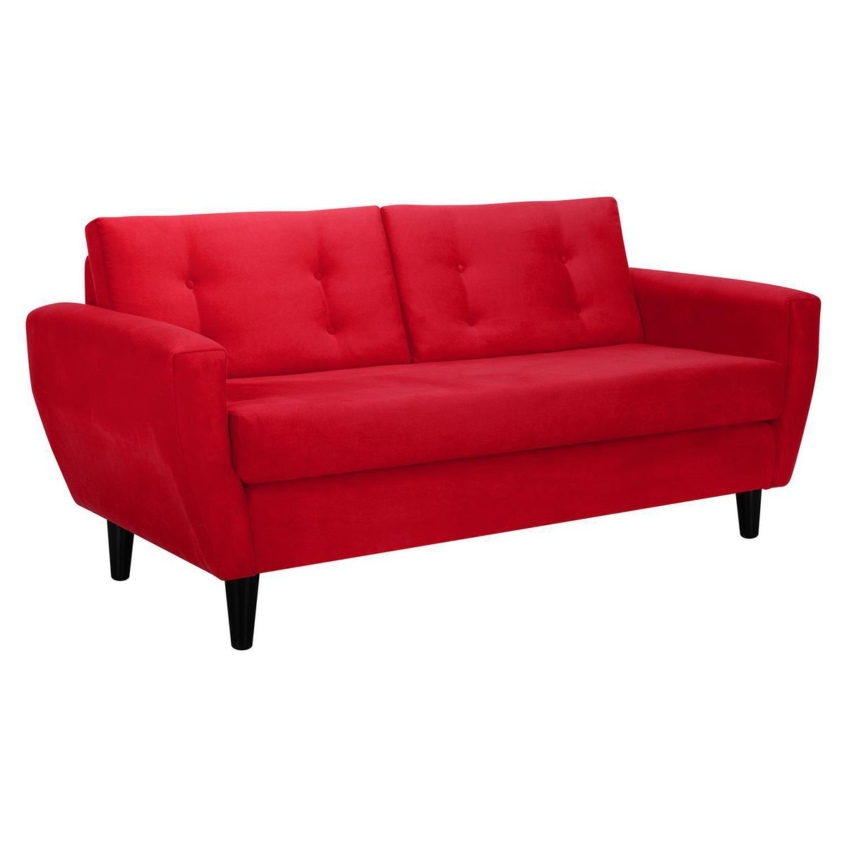 BODEVIR - Sofá 3 cuerpos BOTE 3C 185x80x83 cm Rojo