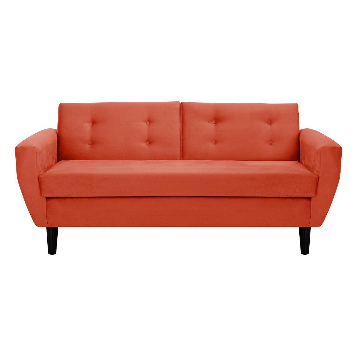 BODEVIR - Sofá 3 cuerpos BOTE 3C 185x80x83 cm Naranja